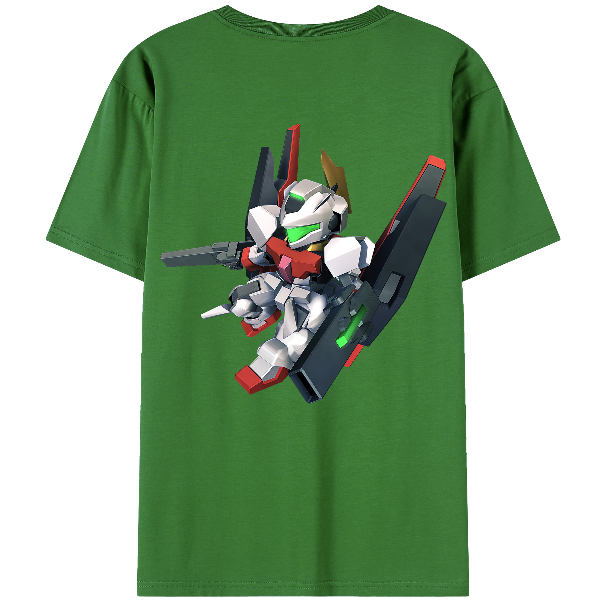 （画像用） 機動戦士ガンダム Mobile Suit Gundam レディース半袖Tシャツ(バックプリント)